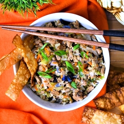 Pork Egg Roll in a Bowl recipes - Main course