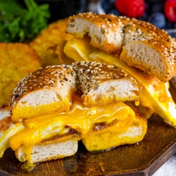 Breakfast - Bacon, egg and cheese breakfast sandwich frozen recipes