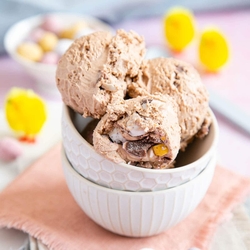 Desserts - No cook ice cream recipe with eggs