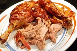 Dinner - Whole roasted duck recipe with crispy skin