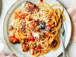 Rick stein sicilian pasta with aubergine recipe - Main course