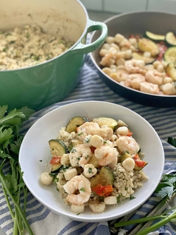 Risotto - Shrimp and scallop risotto cooper's hawk recipe