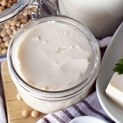 How to make Silken Tofu with soy beans and lemon juice recipes - Tofu