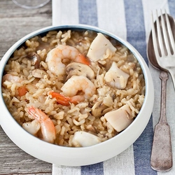 Risotto - Shrimp and scallop risotto cooper's hawk recipe
