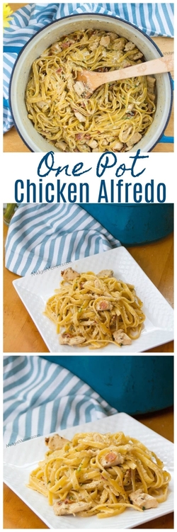 Dinner - Creamy One-Pot Chicken Alfredo recipes