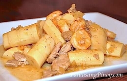 How to cook adobong labong ilocano style recipes - Main course