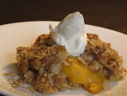 Dessert Oatmeal Peach Cobbler Bake recipes