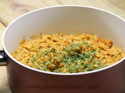 Rice - Moong dal khichdi recipe by sanjeev kapoor