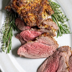 Basic boneless roasted leg of lamb recipe - Main course